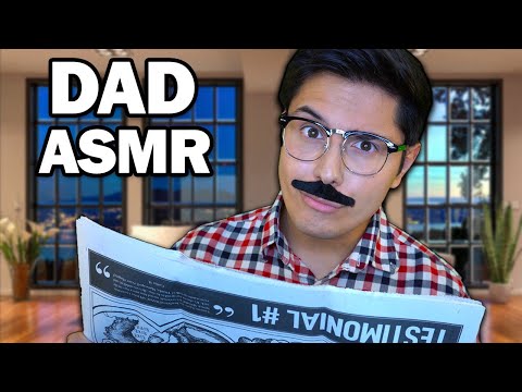 ASMR | Overprotective Dad Gets You Ready for a Party!