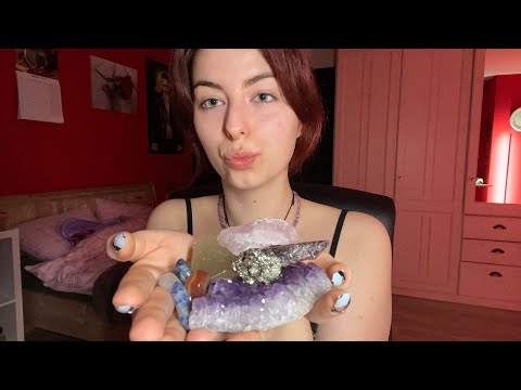 Asmr Tapping and scratching on crystals ~ no talking 🌙