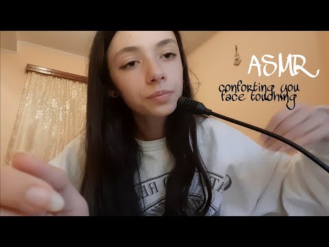 conforting you ASMR ~ soothing, positive affirmations, hand movements, face touching