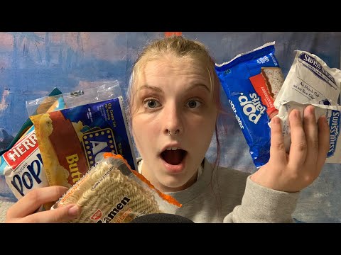 ASMR│Loads of Crinkles and Snacks! A Crinkly Snack Haul 🍭