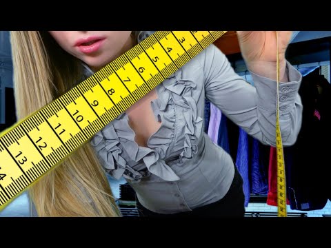 ASMR Measuring You and Suit Fitting