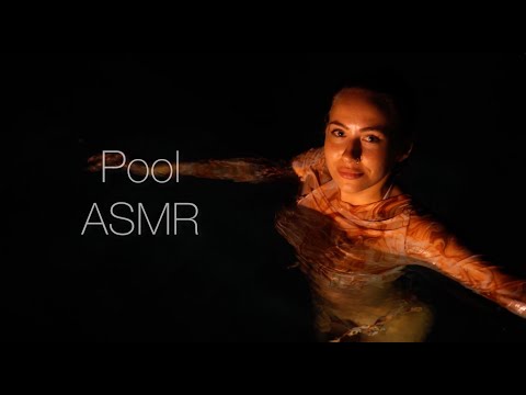 Relaxing in pool ASMR - Water sounds