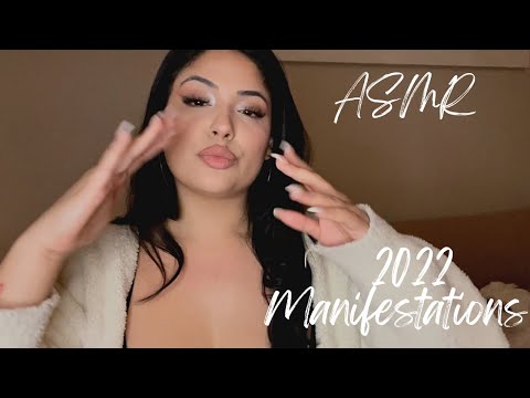 ASMR | 2022 Manifestations & Pos. Affirmations ✨💤 (whispered w/ hand movements)