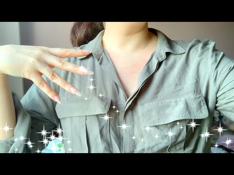 ASMR: SHIRT SCRATCHING 🥑🌳 INVISIBLE SCRATCHING