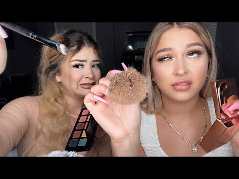 Asmr Mean girls do your wedding makeup fast and aggressive 🙄👯‍♀️💄