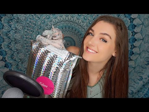 ASMR UNBOXING (Tapping, Crinkling & Whisper Tingles)
