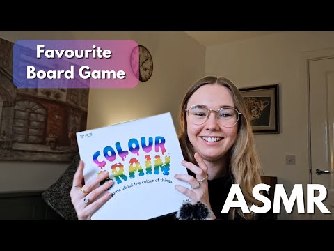 ASMR OVER explaining - my favourite board game | Play along | Tapping | Whispered