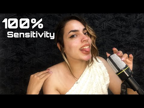 ASMR | Pure Mouth sounds at 100% sensitivity (Wet/Dry, Fast & Intense )