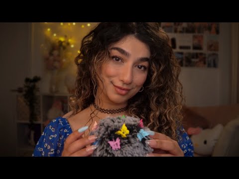ASMR • Plucking and Searching Bugs For You 🐛 (Clicky Whispers, Fluffy Mic)