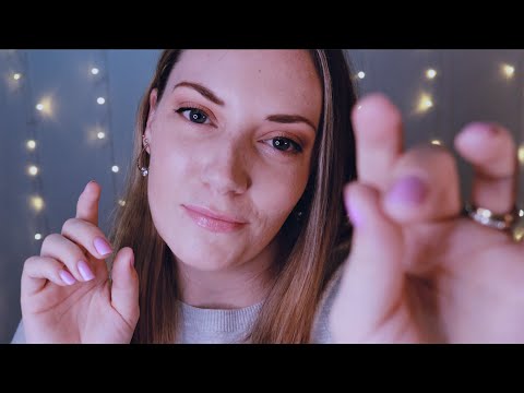 [ASMR] Removing Things From Your Face & Hair (personal attention, crinkling sounds, fluffy mic)