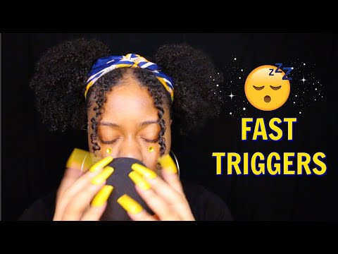 ASMR - FAST TRIGGERS TO HELP YOU SLEEP IN 25 MINUTES ⚡😴