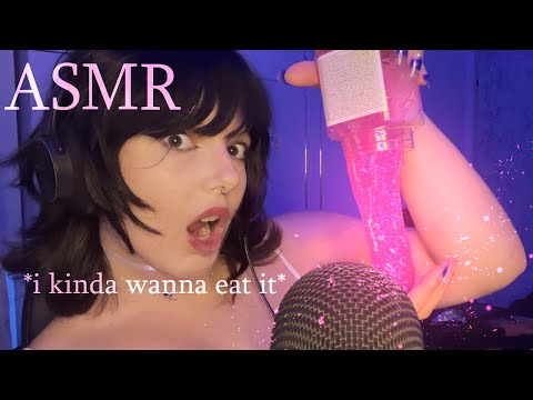 Sleepy ASMR Mic Triggers | Head Massage, Mic Scratching & Tapping, Slime + Mouth Sounds, Whispering