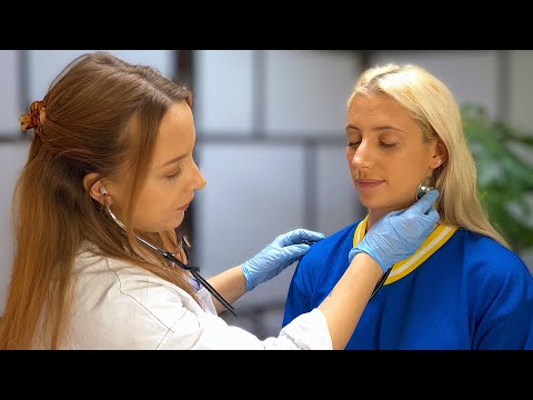 Lo-fi ASMR Real Person Physical Exam with Hand Sensation Test