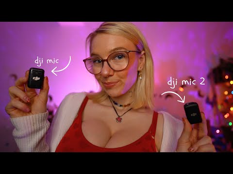 ASMR Which DJI Mic is better? WHISPERED TEST