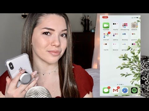 ASMR - What's On My iPhone? | Whispered