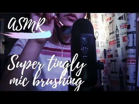ASMR  Super tingly Mic Brushing