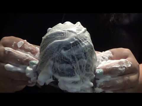 ASMR: Mic Test Blue Yeti |Crinkle, Shaving Cream, Scrub|