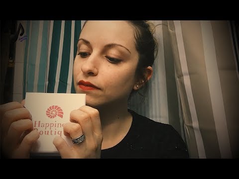 Intense whispering ASMR ITA  - Show and tell Necklace Happiness Boutique+Saluti