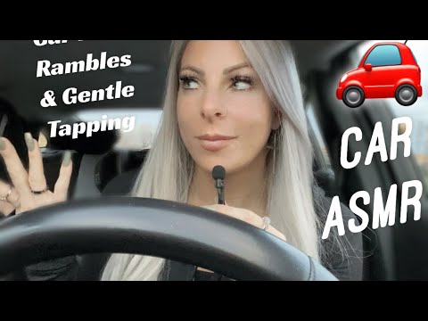 ASMR • Car Tapping 🚘 • Whispered Rambles • Lo-Fi Style • Perfect Sounds For Relaxing & Studying