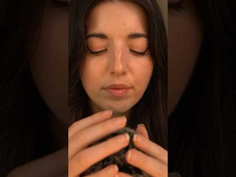 #ASMR Fixing the microphone’s hair #satisfying #tingly #asmrvideo