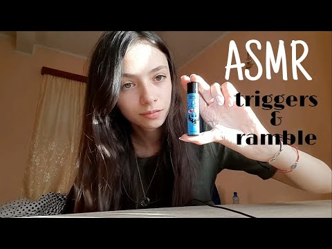 triggers&rambles [lo-fi audio] first video ASMR