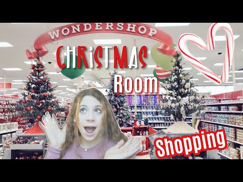 SHOPPING for Christmas Room Decor! I bought a TREE!