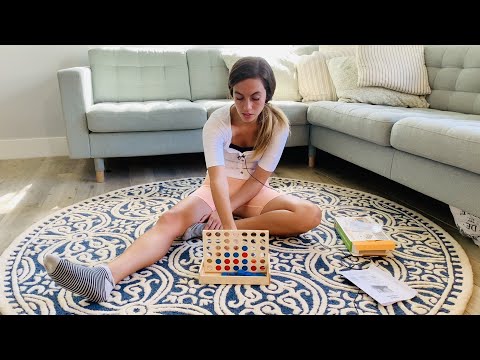 [ASMR] Game Board Night - Lets Play Connect 4