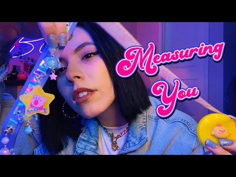 ASMR Measuring You With Different Objects (Again) 🧩🛼☎️🧽 [Part 2]