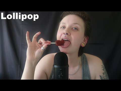 ASMR Spicy Mango Lollipop Sounds [Binaural]