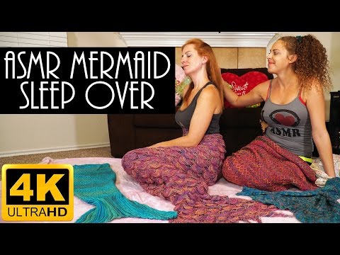 ASMR Hair Brushing for Relaxation & Sleep, Scratching, Soft Speaking, Mermaid Blankets | 4K UHD