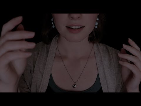 ASMR In the Dark ● Sleepy Personal Attention for Anxiety ● Music & Rain Sounds