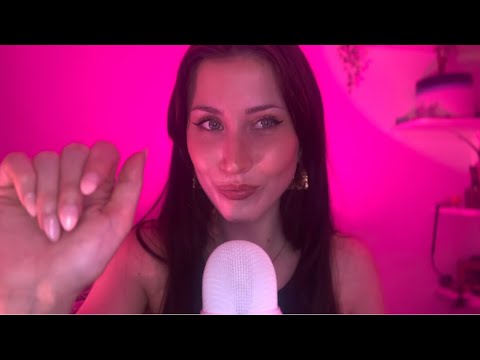 ASMR spit painting your face with intense mouth sounds