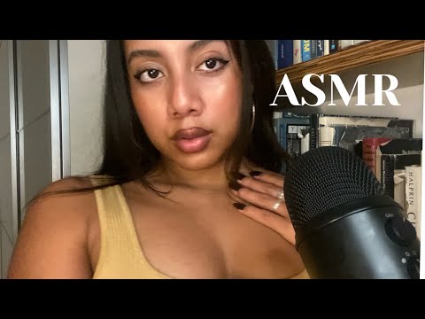 ASMR spit painting, mouth sounds and kisses ( 2k special🎉)