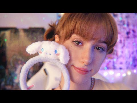ASMR • the cutest sanrio gaming chair unboxing and tingly triggers