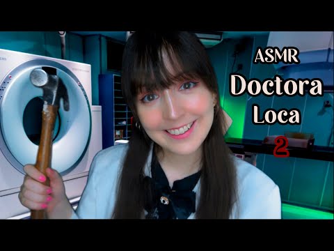 ⭐ASMR [Sub] El Peor Examen Médico Parte 2 👩‍⚕️ Roleplay Doctora Loca