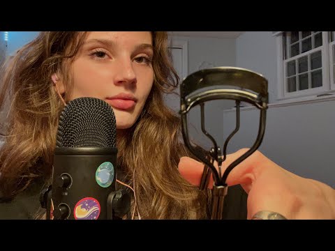 ASMR fast and aggressive makeup application BUT ITS ALL WRONG…