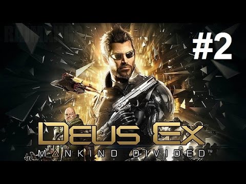 [ASMR] Deus Ex: Mankind Divided #2 - beautiful Prague, with whining emo-child Adam Jensen