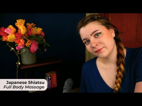 Full Body Japanese Shiatsu Massage for Deep Relaxation 🌟 ASMR Personal Attention Roleplay