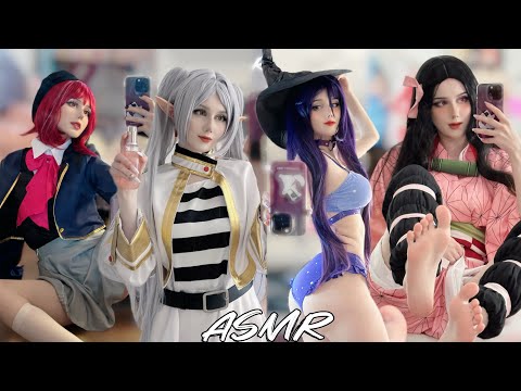 ASMR | Choose your anime or video game girlfriend 💤 ❤️ Cosplay Role Play