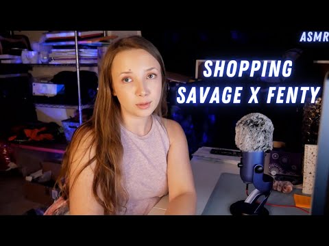 ASMR Shop Savage X Fenty With Me! (pure whispering)