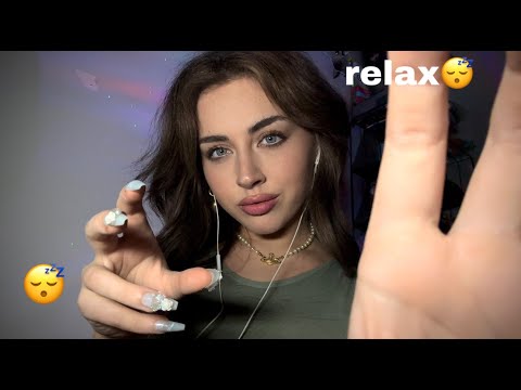 Whispering You To Sleep 😴 (Close-Up Whispers, Hand Sounds, Clothes/Hair Scratching) ASMR