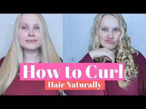 [ASMR] How to Curl Hair Naturally