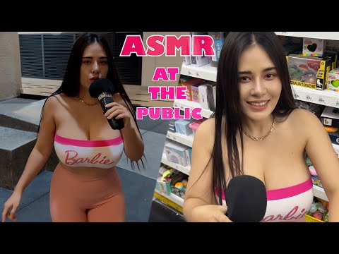ASMR FAST AT PUBLIC & MALL🏪(ZOOM H5 MIC)🎤 | ACMP