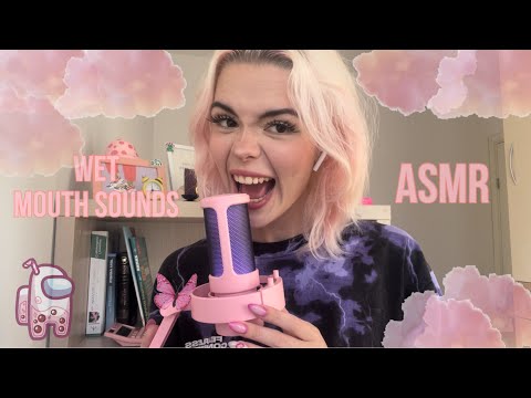 ASMR WET MOUTH SOUNDS ( 100% tingles )