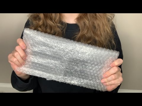 ASMR Bubble Wrap Popping | Crinkly Bubble Wrap Sounds (No Talking)