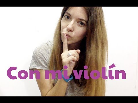 ASMR. Sonidos con mi violín. Español