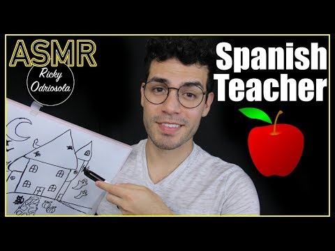 Spanish Teacher Role Play 3 (Male Voice for Sleep & Relaxation)