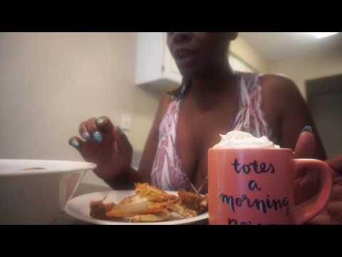 ASMR Eating Fried Crabs:Soft Spoken  Breakfast | Whataburger