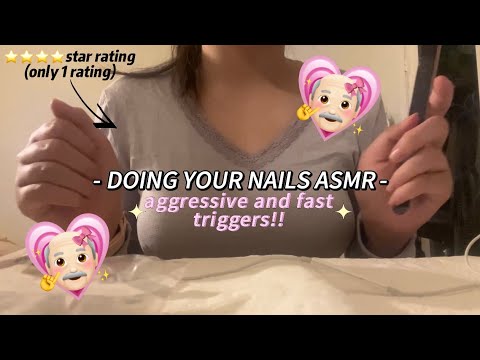 first rp 🫣 ASMR NAIL SALON