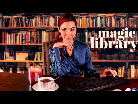 ASMR Magic Library ✨ (Try it, you won't regret it!!!)